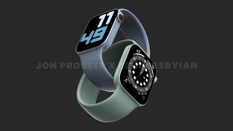 thiết kế Apple Watch Series 7