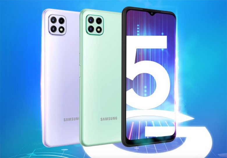 thiết kế Samsung Galaxy A22
