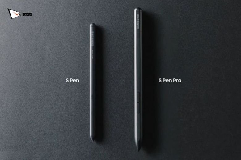 Thiết kế của S-Pen Pro mới (bên phải)