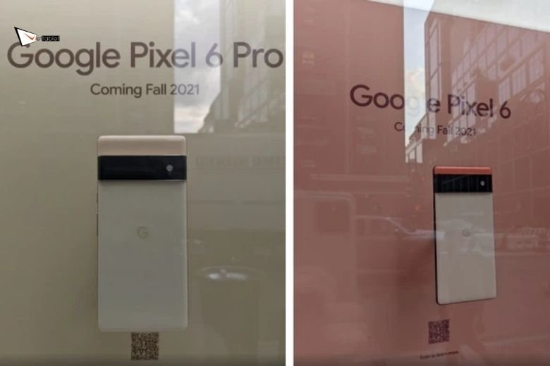Google Pixel 6 và 6 Pro trưng bày tại New York