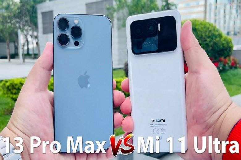so sánh iphone 13 pro max vs mi 11 ultra