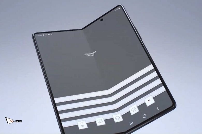 Samsung Galaxy Z Fold 3 Thom Browne màn hình