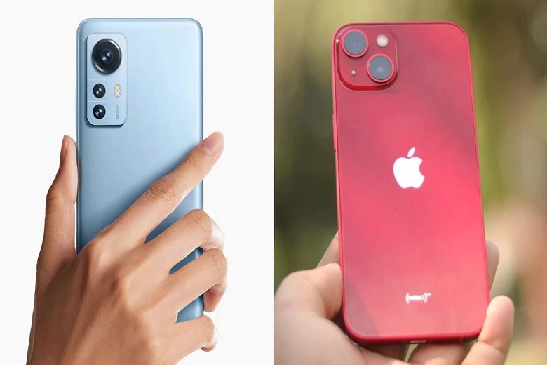 So sánh Xiaomi 12 và iPhone 13