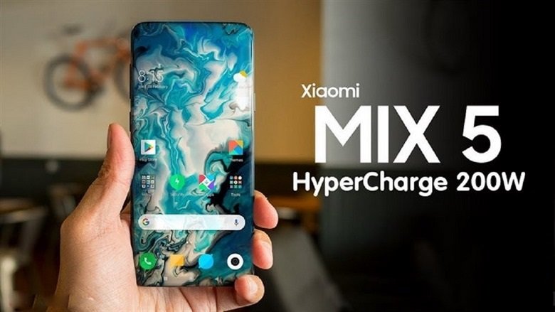 Thiết kế Xiaomi Mi Mix 5
