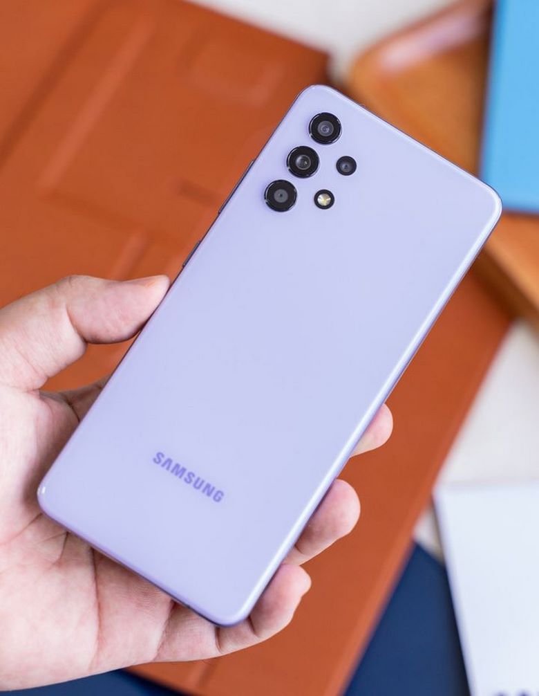 galaxy a32 màu tím