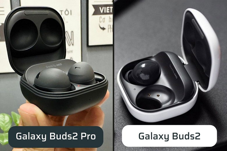 So sánh tai nghe Galaxy Buds2 Pro vs Galaxy Buds 2