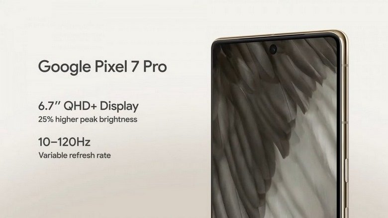 Giá bán Pixel 7 Pro