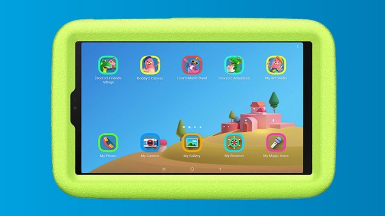 màn hình Galaxy Tab A7 Lite Kids Edition