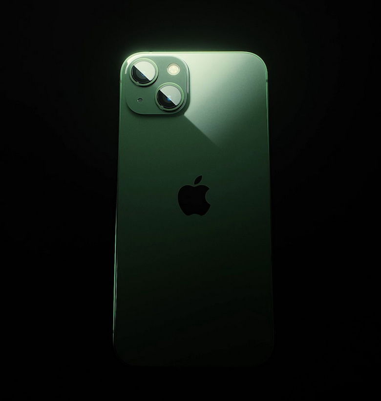 iPhone 13 màu xanh