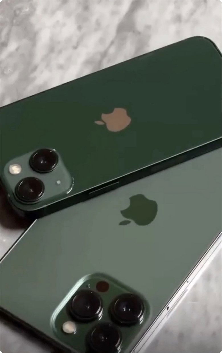 iPhone 13 pro max màu xanh lá