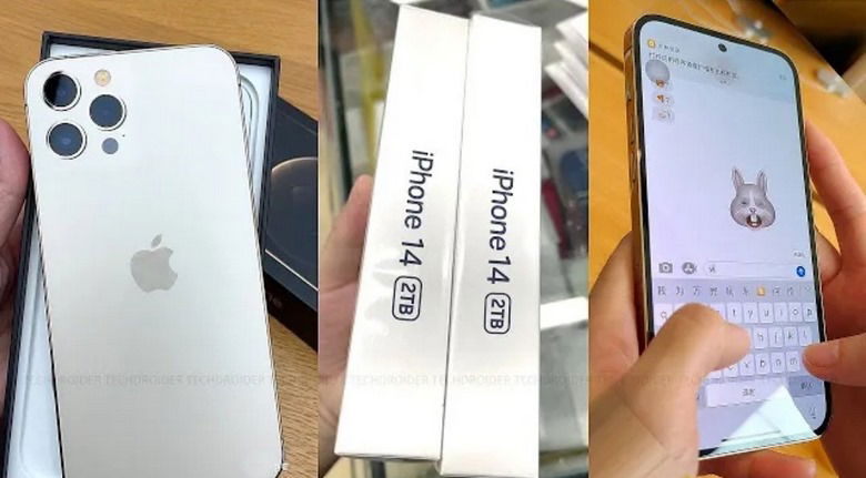 mô hình mới iPhone 14 Pro