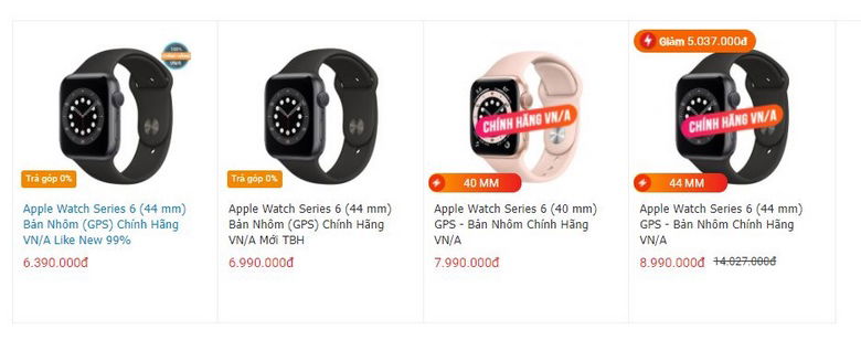 Mua ngay Apple Watch Series 6