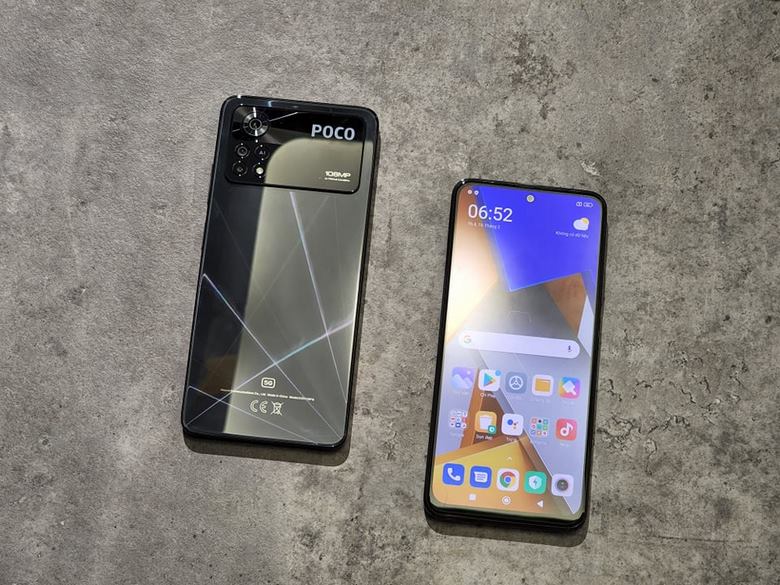 Thiết kế poco x4 pro