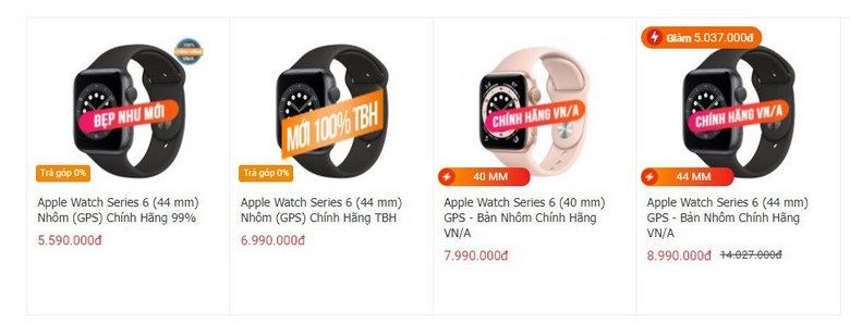 Mua ngay Apple Watch Series 6