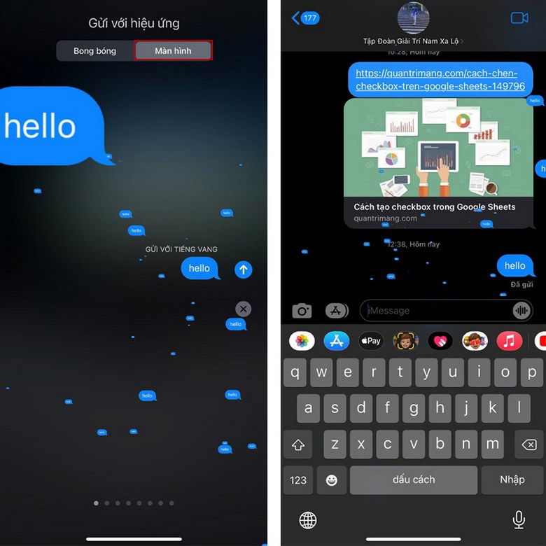 5 tính năng mới trên iMessage