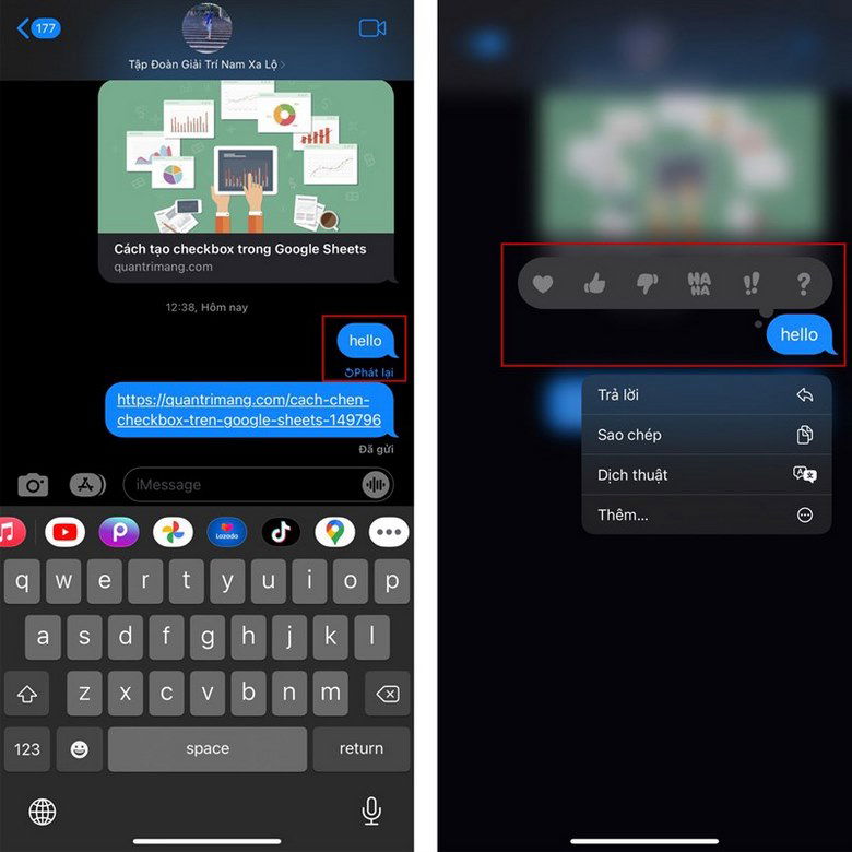 5 tính năng mới trên iMessage
