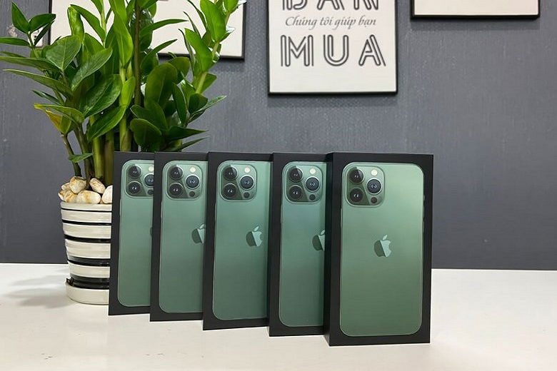 iPhone 13, iPhone 13 Pro Max màu xanh lá giá bao nhiêu?