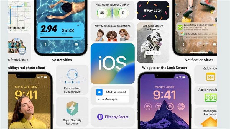 tính năng Hệ điều hành iOS 16 