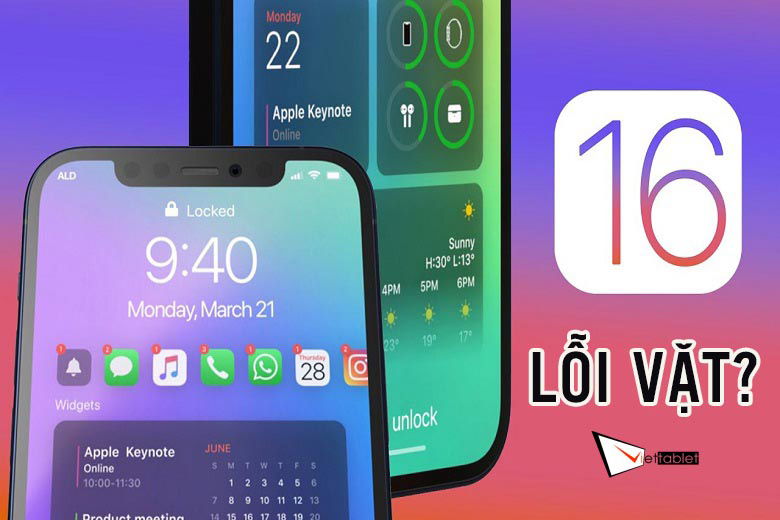 CẢNH BÁO: Nhiều iPhone gặp lỗi vặt khi nóng lòng lên iOS 16 Beta!