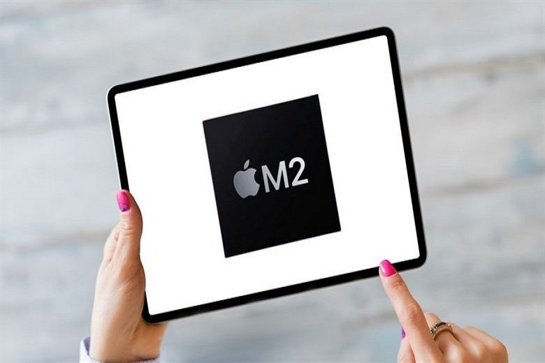 Concept iPad Pro M2 màu Midnight 