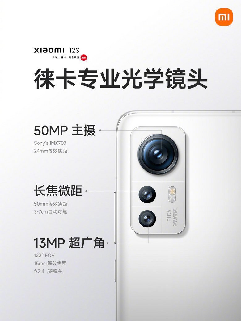 camera Xiaomi 12S