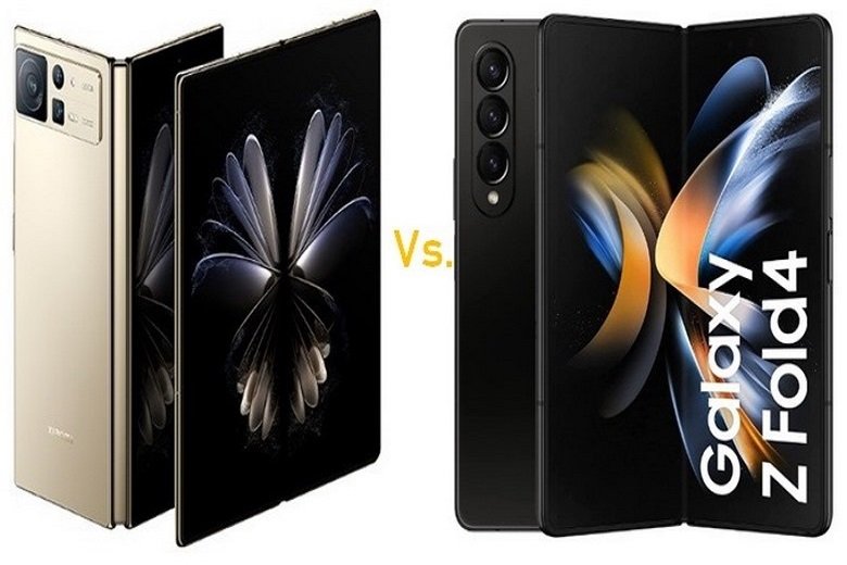 So sánh Galaxy Z Fold4 vs Xiaomi Mix Fold2