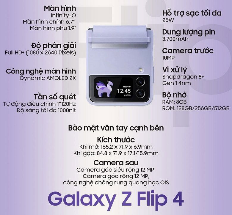 Galaxy Z Flip4 có giá bao nhiêu?