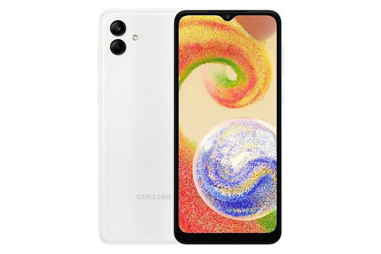 Galaxy A04 màu trắng