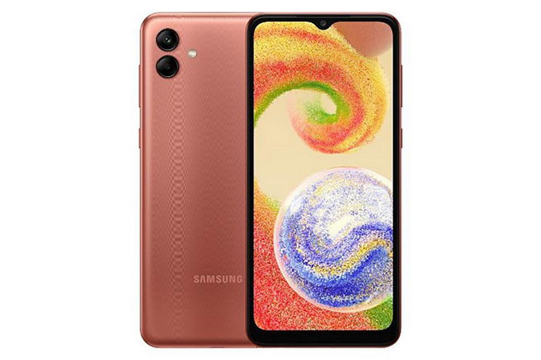 Thiết kế Galaxy A04