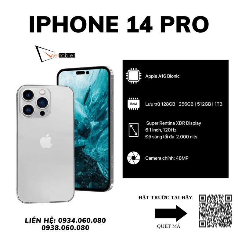 cấu hình iphone 14 pro