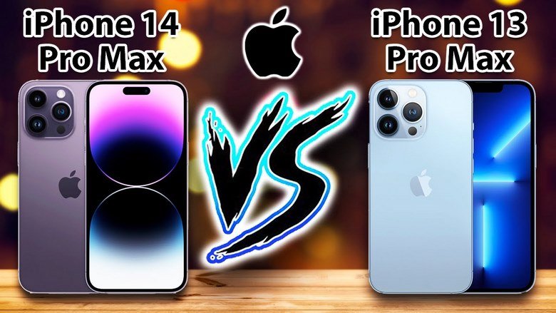 so sánh iPhone 14 pro max vs iPhone 13 pro max