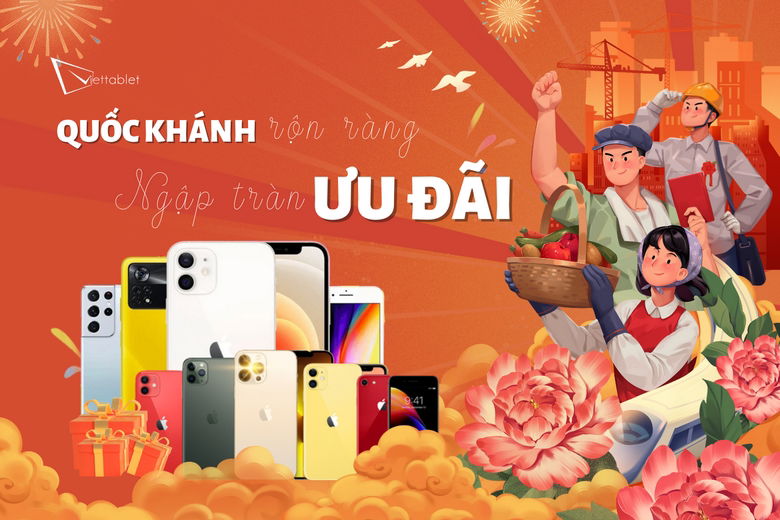 Khuyến mãi iPhone lên đến 49% | Mừng ngày Quốc khánh 2022