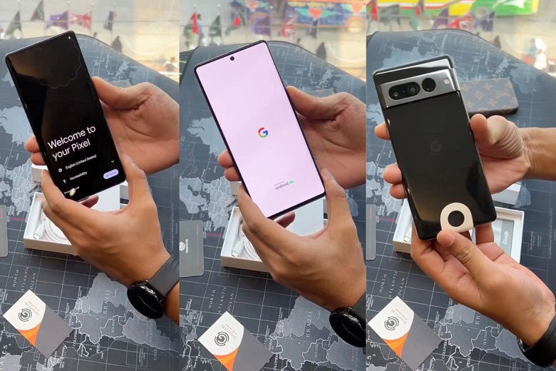 Lộ diện video mở hộp Google Pixel 7 Pro