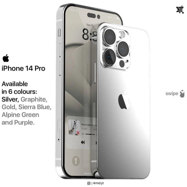 iPhone 14 màu trắng