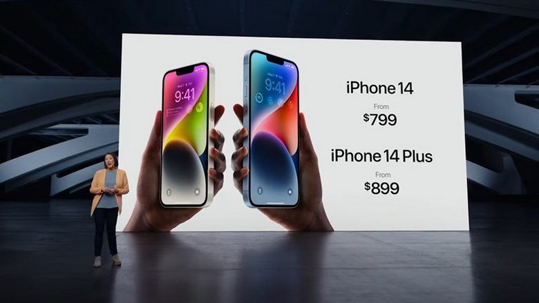 Giá bán iPhone 14 Plus
