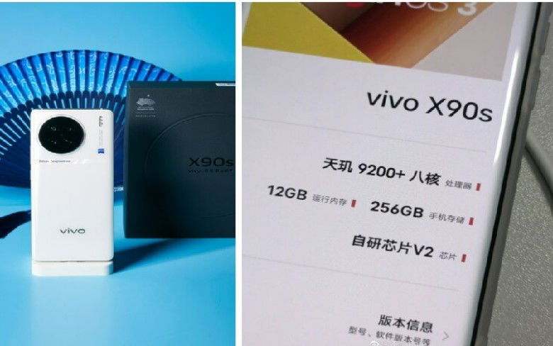 Hình ảnh thực tế bị lộ của Vivo X90s