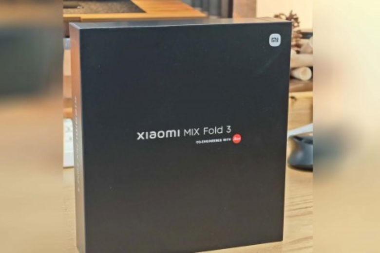 Thiết kế box của Xiaomi MIX Fold 3 năm nay