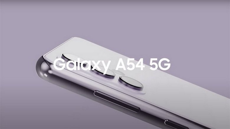 Mặt lưng Galaxy A54