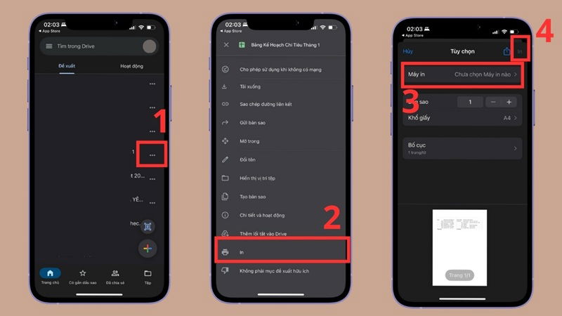 Cách xuất bản tài liệu tức thì từ iPhone thông qua kết nối AirPrint