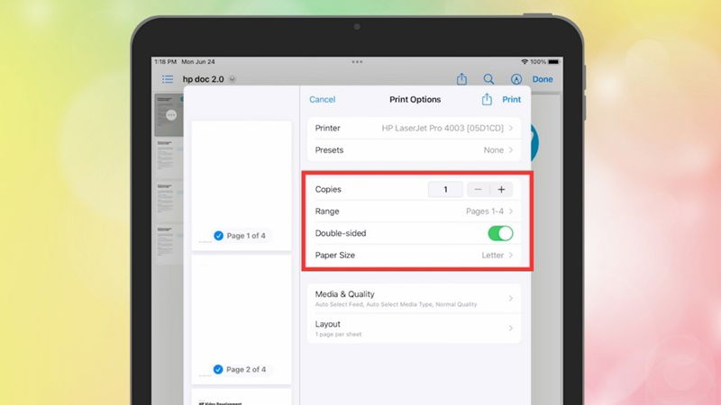 Người dùng được phép tùy chỉnh 