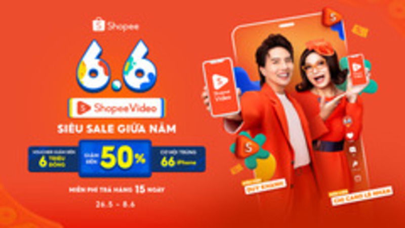 Banner Mid Year Sale 6.6 nổi bật