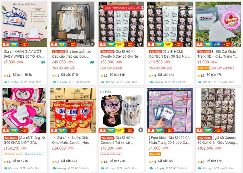 Ảnh so sánh giá gốc và giá sau khi giảm