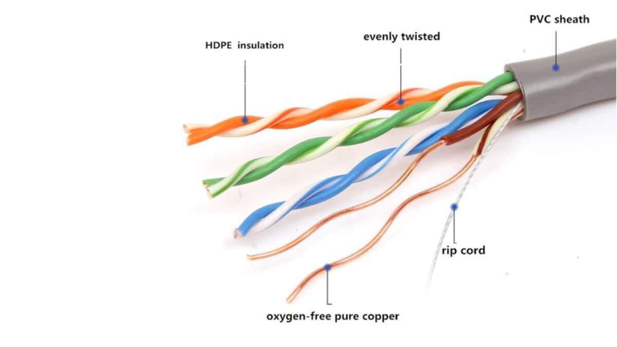Thay mới dây cáp mạng