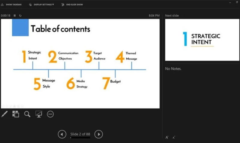 Tắt màn hình chiếu tạm thời khi cần