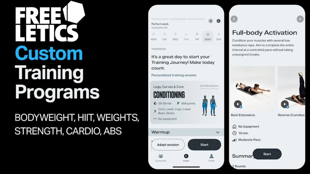 Freeletics là app tập gym miễn phí