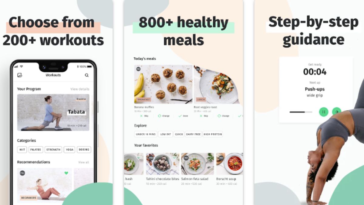 8fit – kết hợp luyện tập và kế hoạch ăn uống