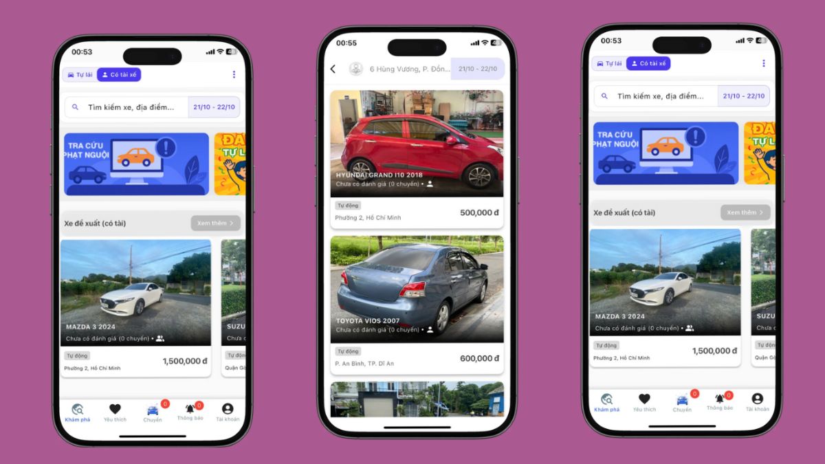 Vivucar được đánh giá cao bởi sự tiện lợi