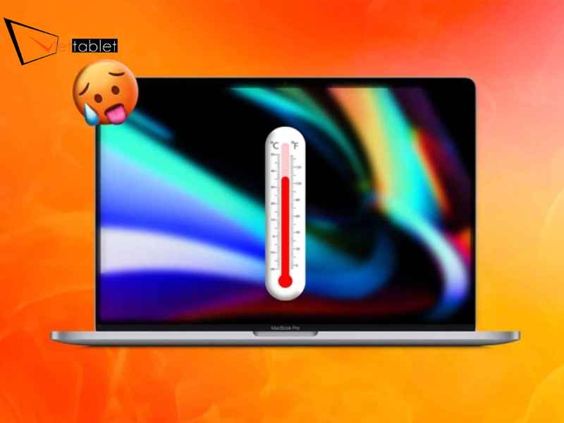 Dấu hiệu nhận biết bàn phím MacBook đang nóng bất thường