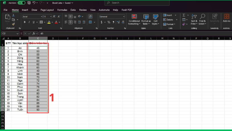 Vẽ biểu đồ Histogram bằng công thức trong Excel