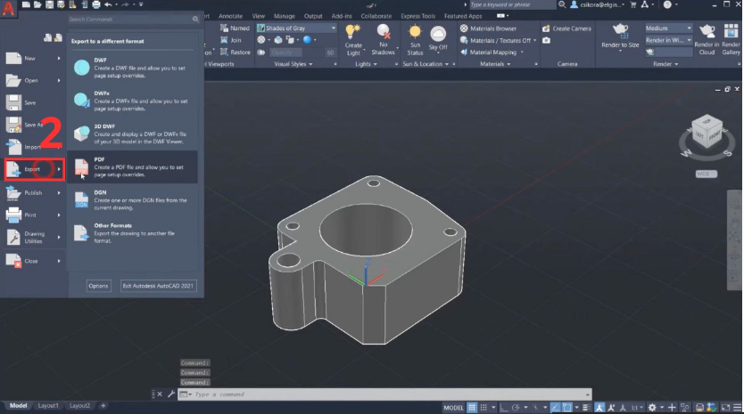 Thực hiện xuất file